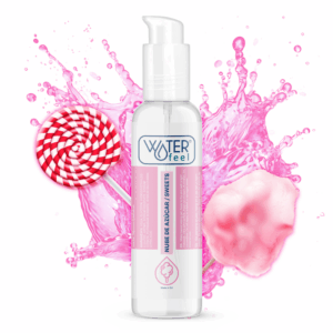 Gel lubrifiant, WATERFEEL 175 ml, pe baza de apa, compatibil cu prezervative, cu aroma sugar clouds