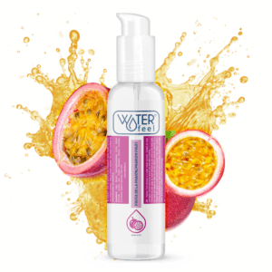 Gel lubrifiant, WATERFEEL 175 ml, pe baza de apa, compatibil cu prezervative, cu aroma de fructul pasiunii