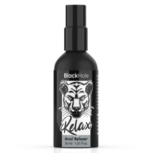 Spray pentru relaxare anala, BLACK HOLE, durata extinsa si dilatare suplimentara, pe baza de apa, 30 ml