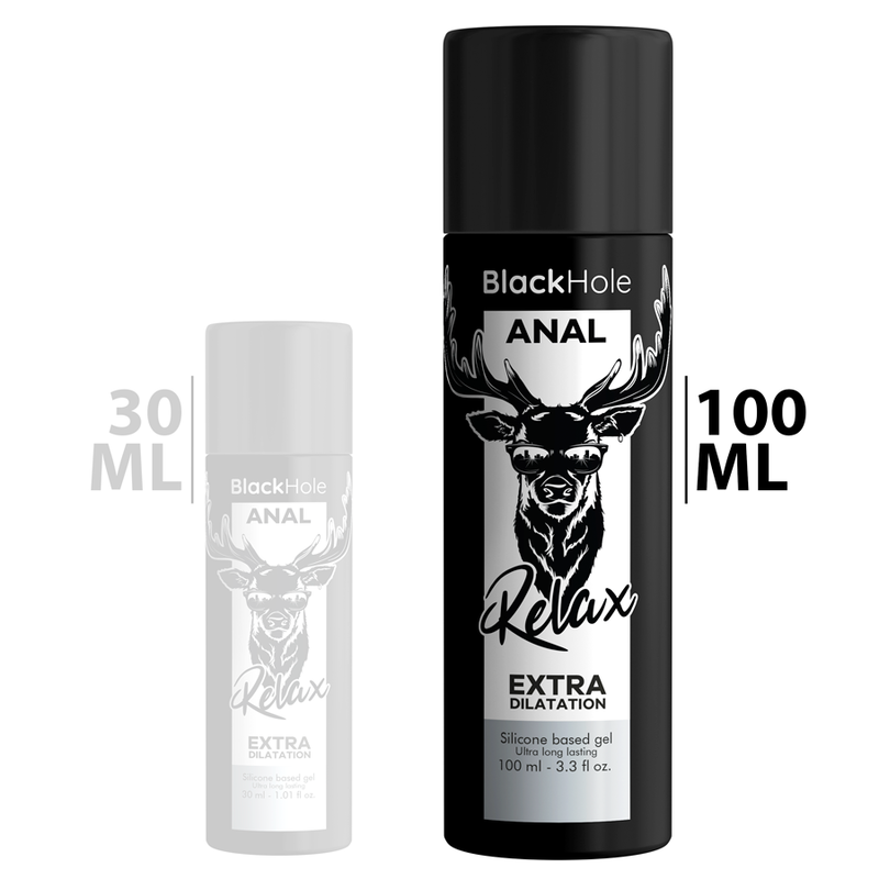 Gel lubrifiant anal, BLACK HOLE, extra dilatare si relaxare, pe baza de silicon, compatibil cu prezervativele, 100 ml - imagine 4