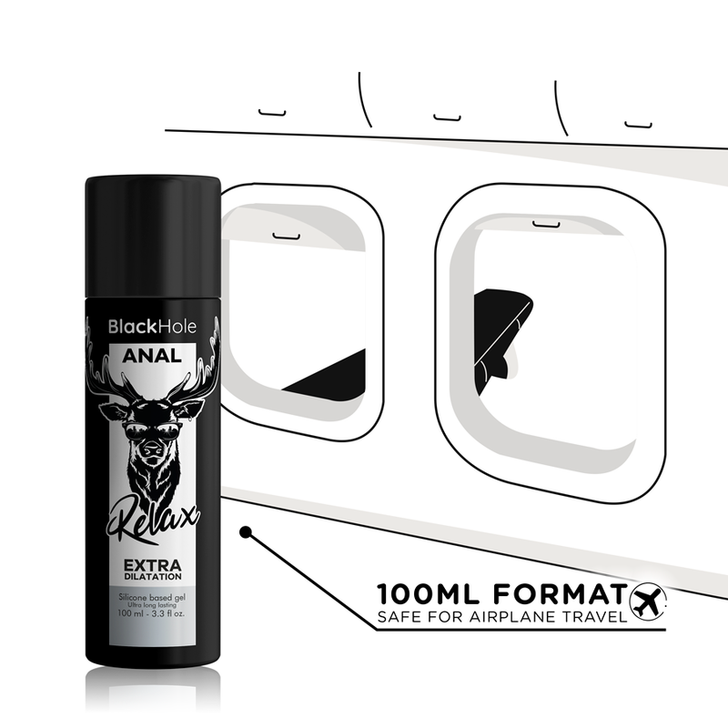 Gel lubrifiant anal, BLACK HOLE, extra dilatare si relaxare, pe baza de silicon, compatibil cu prezervativele, 100 ml - imagine 6