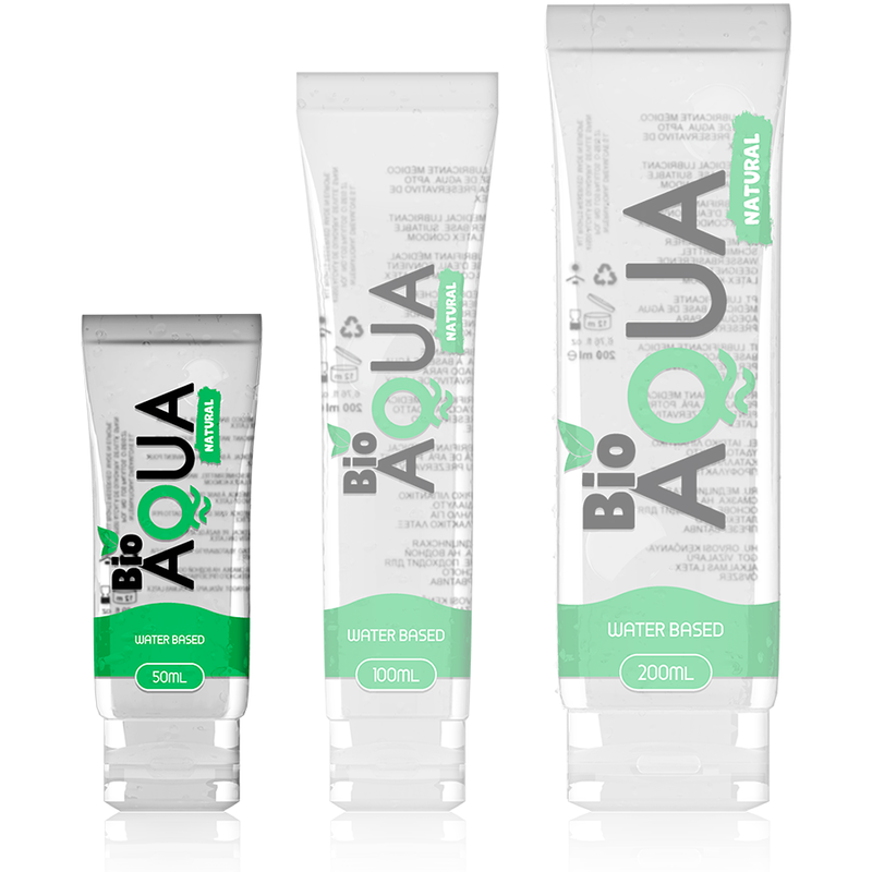 Lubrifiant gel BIOAQUA 100% natural, lubrifiere de lunga durata, pe baza de apa 50 ml, compatibil cu prezervative, jucarii erotice - imagine 2