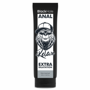 Gel lubrifiant anal BLACK HOLE, extra dilatare, calmant, relaxant, pe baza de apa, 250 ml