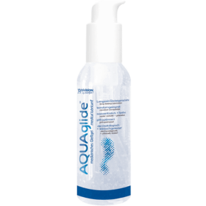 Gel Lubrifiant Aquaglide 125 ml, pe baza de apa, compatibil cu jucarii si prezervative