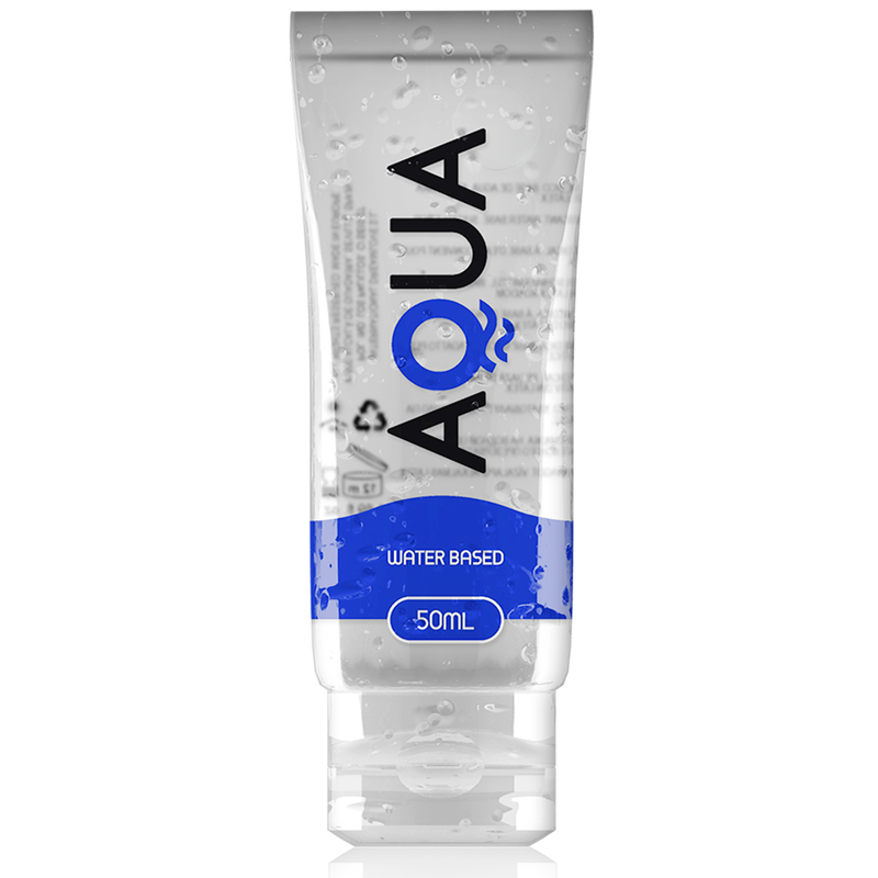 Lubrifiant gel AQUA QUALITY, lubrifiere de lunga durata, pe baza de apa 50 ml, compatibil cu prezervative