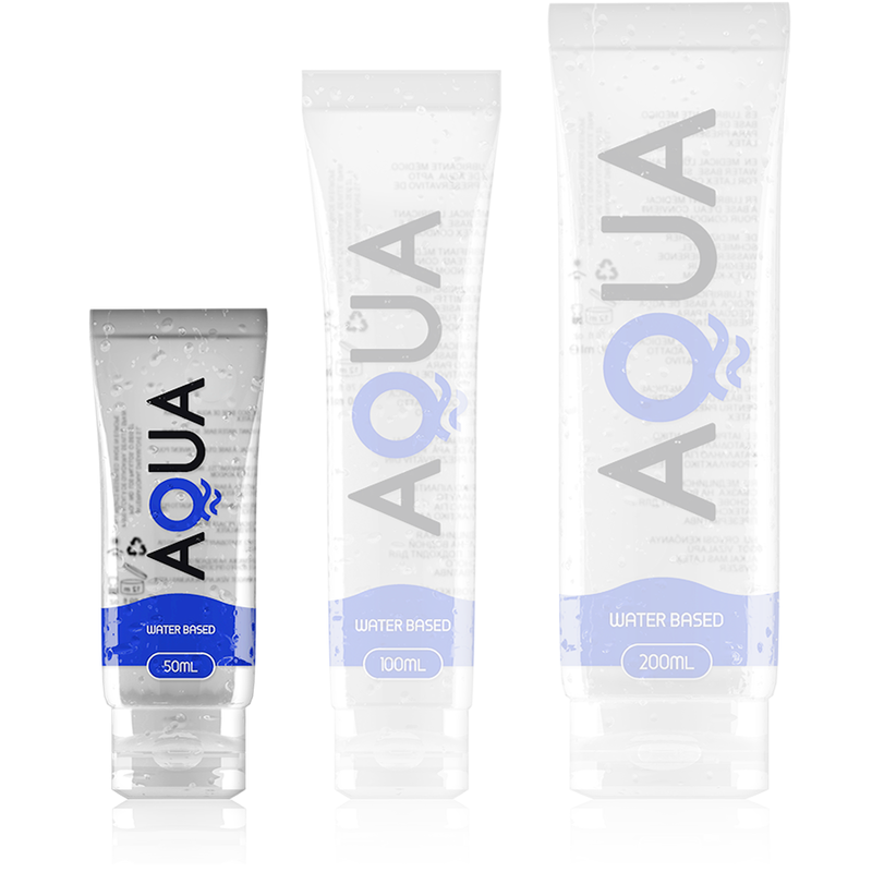 Lubrifiant gel AQUA QUALITY, lubrifiere de lunga durata, pe baza de apa 50 ml, compatibil cu prezervative - imagine 3
