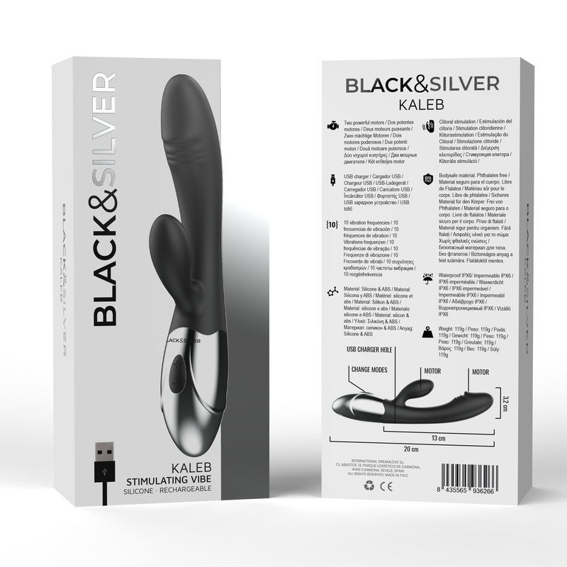 Vibrator stimulare clitoridiana, pentru femei, rezistent la apa, 10 moduri vibrare, din silicon, negru - imagine 4