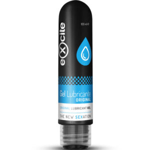 Gel lubrifiant pe baza de apa Excite Original, fara aroma, alunecare delicata, compatibil cu prezervative, 100 ml
