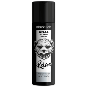 Gel lubrifiant anal BLACK HOLE extra dilatare si relaxare, pe baza de silicon cu ulei de jojoba, 100 ml