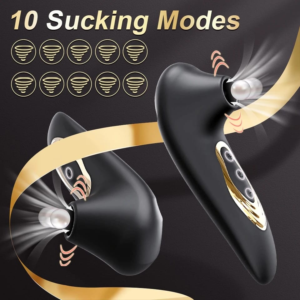 Vibrator Clitoris Puternic Mamelon Oral Stimulator Sfarcuri - imagine 4