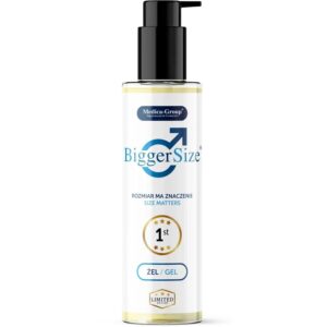 Gel MEDICA GROUP BIGGER SIZE, pentru marirea penisului, erectii puternice, 150 ml